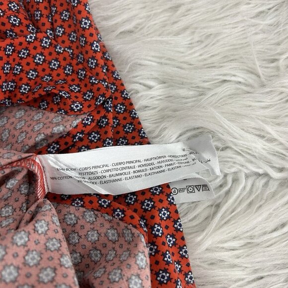 Ariat Shirt Red Relentless Geometric Flip Cuffs Western Rodeo  Ranch Cowboy LRG - Picture 9 of 12